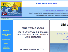 Tablet Screenshot of maldeterre.com